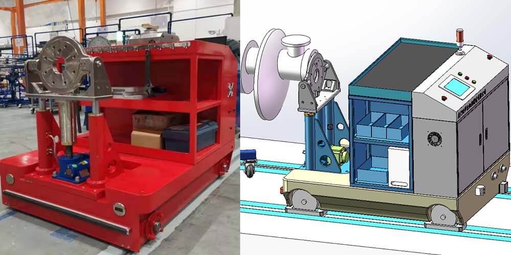 customized automated RGV transfer carts