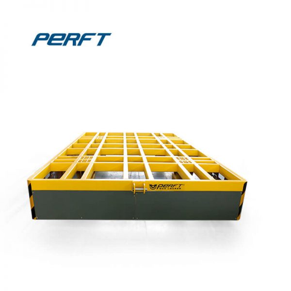 Double axle steering factory utility transfer cart cement floor operation