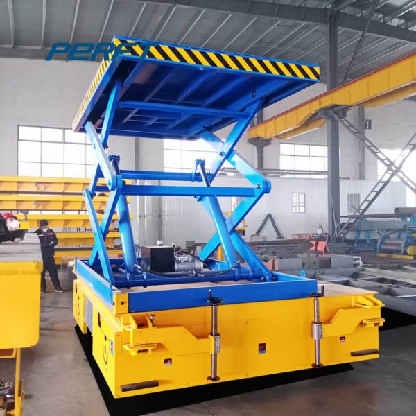 Maintenance of high-efficiency battery car crawler flat transfer carts