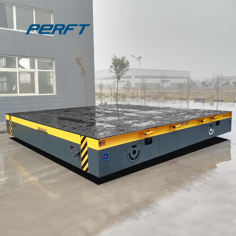 Heavy Duty Trackless Carriage Motorized Transfer Carts