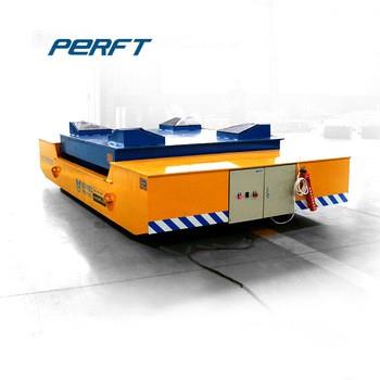 Foundry Industry Electric Platform Hydraulic Lifting Trackless Transfer Carts